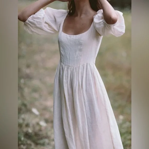 AURA THE LABEL MIDI DRESS     NWT - Picture 3 of 11